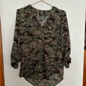 Women’s camouflage blouse